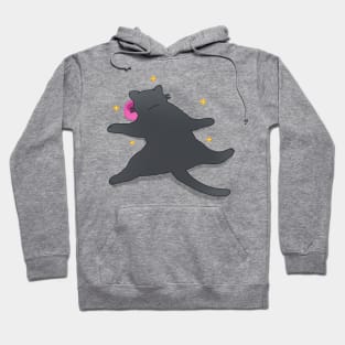 lazy cat funny Hoodie